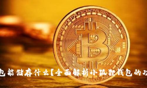 小狐狸钱包能储存什么?全面解析小狐狸钱包的功能与特点