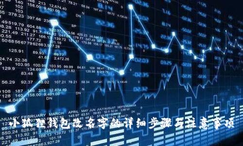 小狐狸钱包改名字的详细步骤与注意事项
